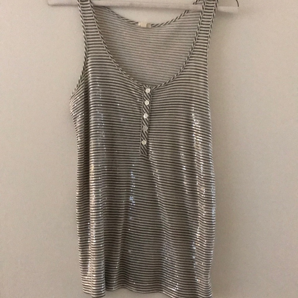 EUC J Crew shiny top
